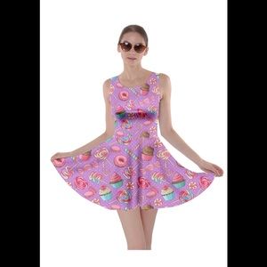 Candy Land Skater dress / Kawaii Land of the Sweets Dress
